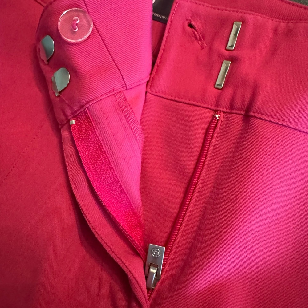 Women sz 4 Lija pink golf shorts Bermuda shorts casual sports walking - Picture 6 of 6